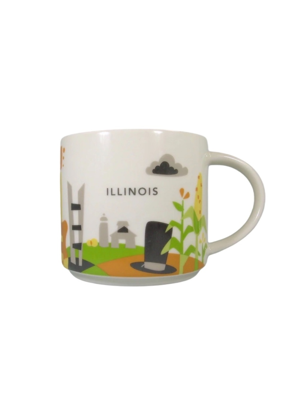 Starbucks “You Are Here” Collection Illinois Coffee Mug